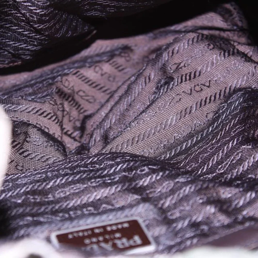 Prada Grey Tessuto Nylon Twin Pocket Backpack 1P826